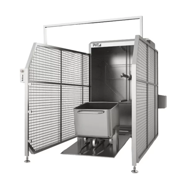 Cleaning loading trolley